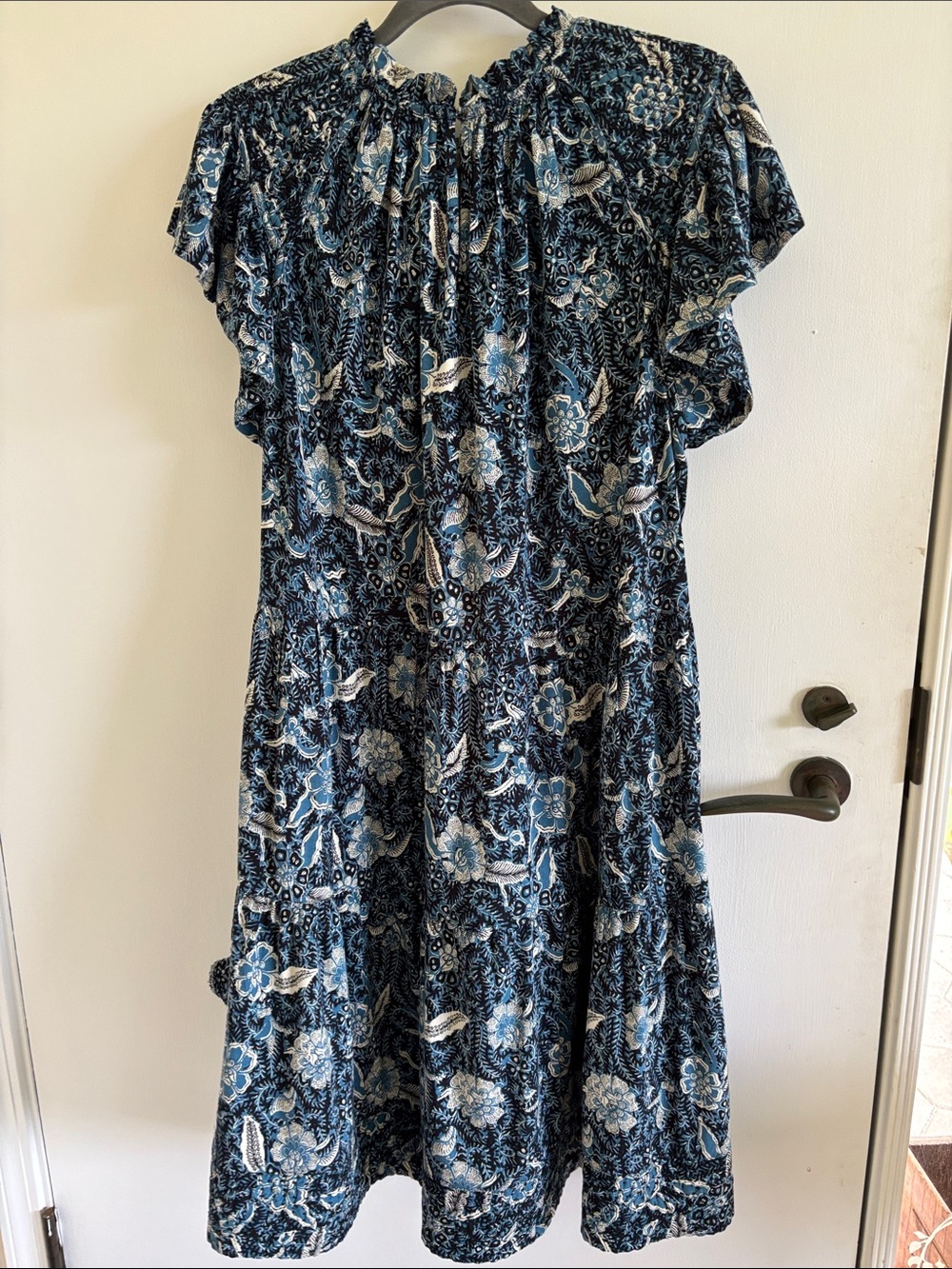 Ulla Johnson Kasmin cotton-blend tiered dress boho summer resort wear - Picture 4 of 13